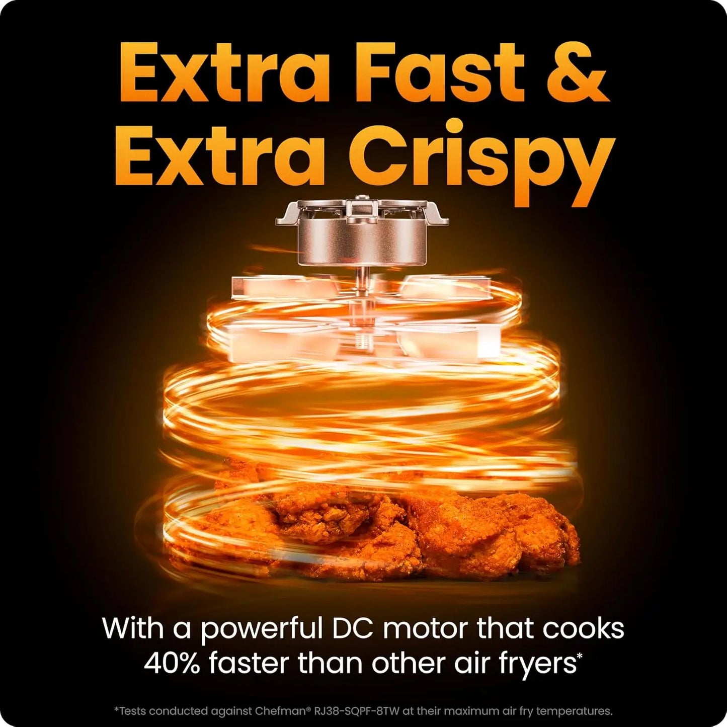 9 Qt 7-in-1 Air Fryer with Viewing Window