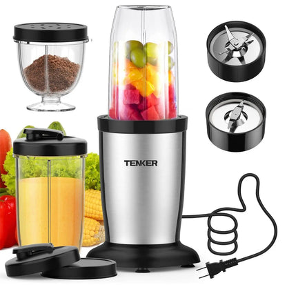 850W Personal Blender with Cups for Shakes and Smoothies, Meat or Fruit Grinding Chopping Blending