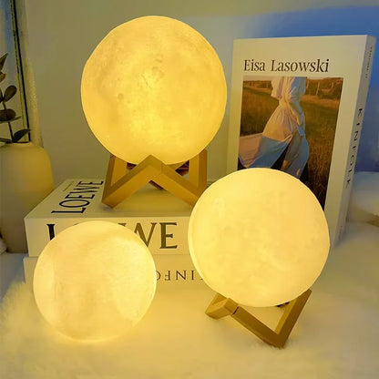 LED Moon Galaxy Light, Moon Night Light