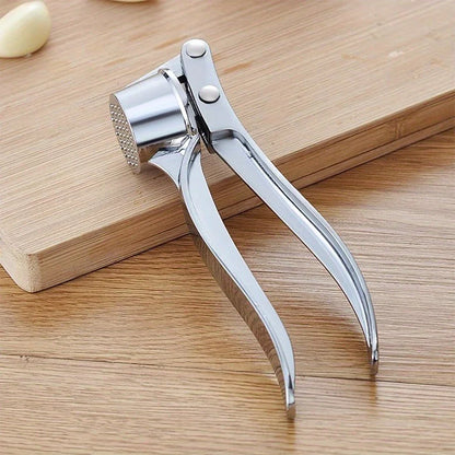 Durable Aluminum Commercial Heavy Duty Garlic Press