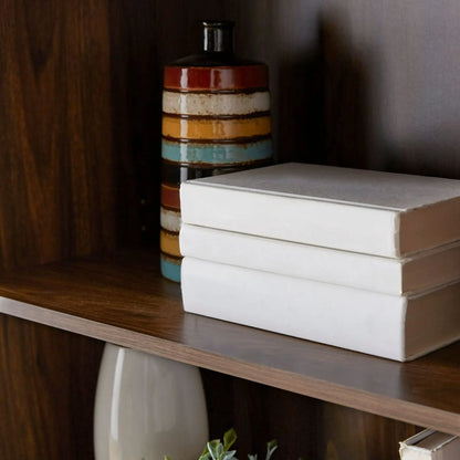 Mainstays 5-Shelf Bookcase with Adjustable Shelves, White
