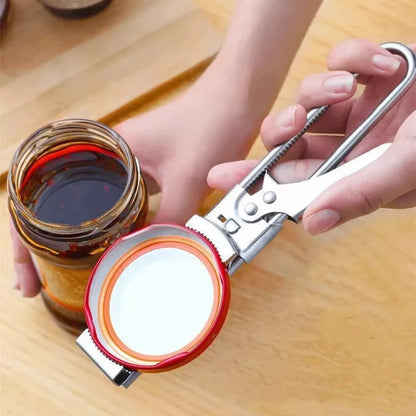 Adjustable Stainless Steel Non-Slip Multifunction Bottle Opener