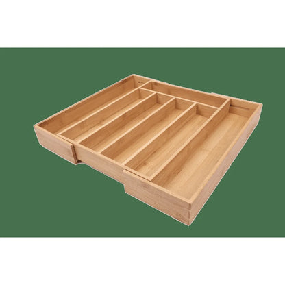 Natural Bamboo Expandable Silverware /Utensil Organizer