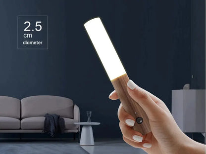 Portable LED Sensor Night Light, Usb Power Charging Indoor Wall Lamp for Living Room Stairs Porch