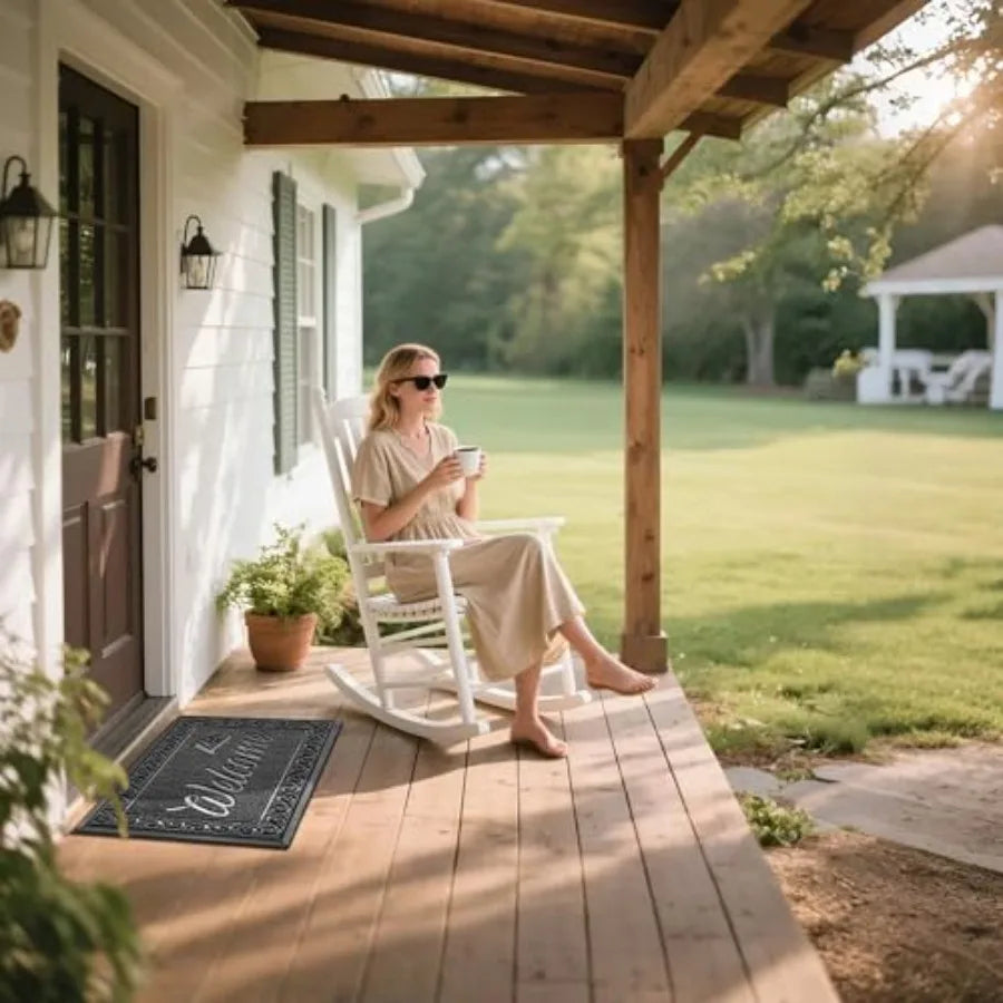 Welcome Mat, Heavy Duty for Home Entrance, Outdoor Indoor