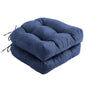 Outdoor Chair Cushions Set of 2, with Ties, 19x19+5” Tufted , Waterproof
