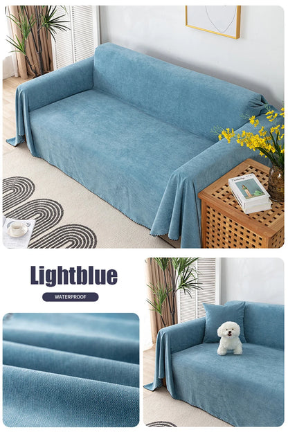 Waterproof Sofa Blanket, Durable Fabric Dust-proof Anti-scratch
