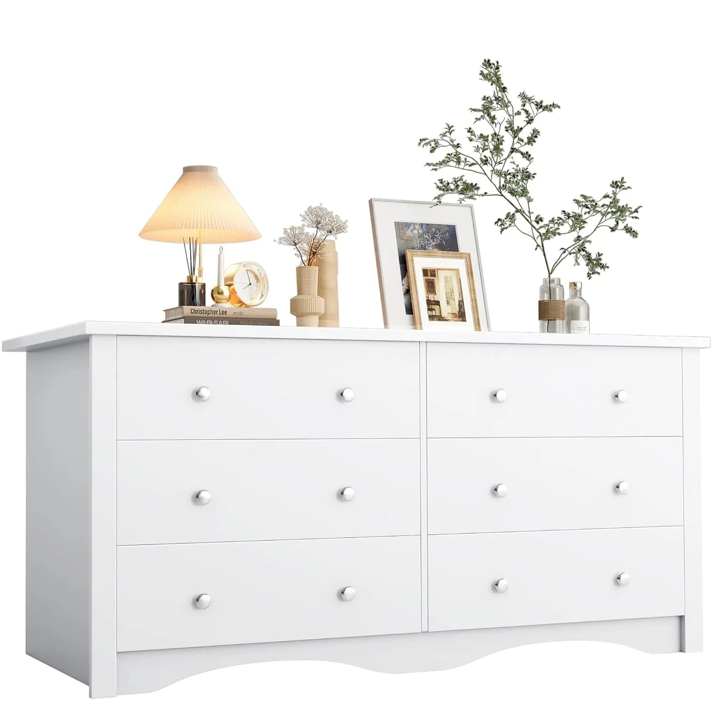 Dresser for Bedroom with 6 Drawers