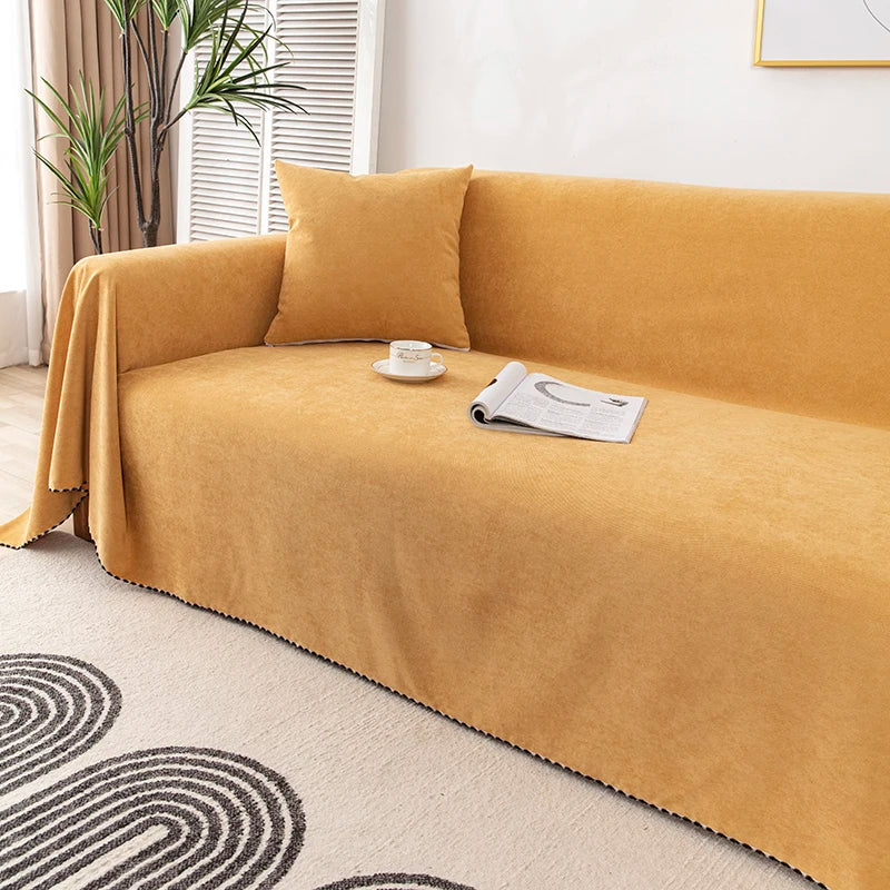 Waterproof Sofa Blanket, Durable Fabric Dust-proof Anti-scratch