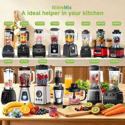 BPA Free 3HP 2200W Heavy Duty Grade Blender, High Power Food Processor