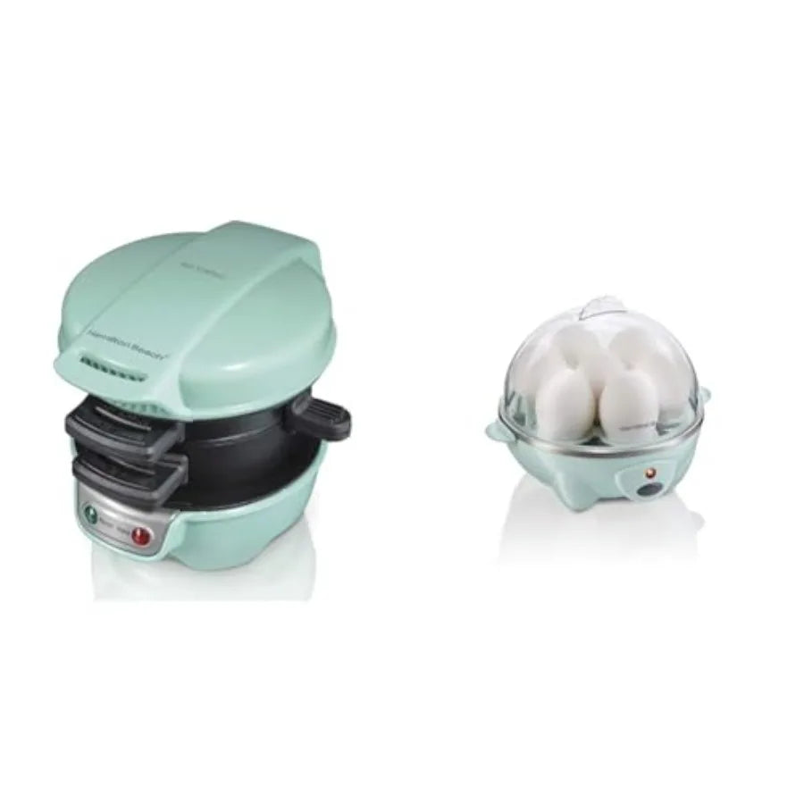 Breakfast Sandwich Maker and Electric Egg Cooker