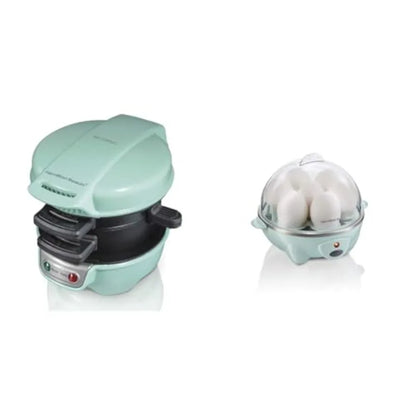 Breakfast Sandwich Maker and Electric Egg Cooker