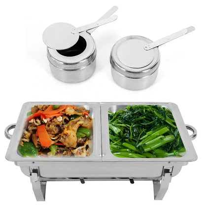 7.5L Stainless Steel Professional Chafing Dish, Food Warming Container Set for Party, Buffet, Catering