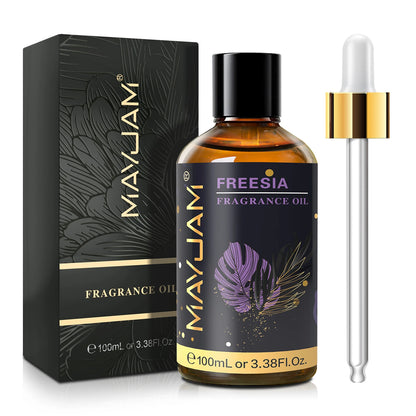 100ml Fragrance Oil, Coconut & Vanilla White Musk Sea Breeze Baby Powder Dragons Blood Sweet Tobacco Freesia for Aromatherapy Diffuser Humidifier Burner, Strawberry Watermelon Cherry Coconut Cranberry