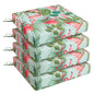 Outdoor Chair Cushions, Pack of 4, Water Resistant with Ties