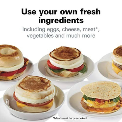 Breakfast Sandwich Maker and Electric Egg Cooker