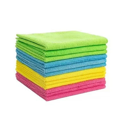 Microfiber Cleaning Cloths, Absorbent, Reusable