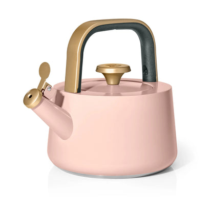 Beautiful 1.8L Ceramic Non-Stick Stovetop Tea Kettle, Sage Green by Drew Barrymore