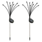8-Head Solar Firefly LED Lights ,Waterproof High Flexibility Yard Patio Pathway Holiday