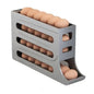 Egg Storage Box, 4 Layers Automatic Rolling Egg Holder