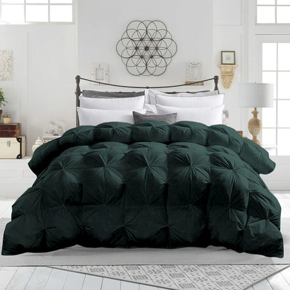 Luxurious All-Season Goose Down Feather Comforter, Duvet Insert