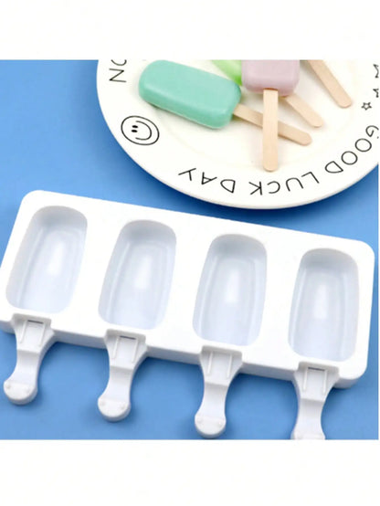 Craft Your Own Cool Treats: Premium Reusable Silicone Ice Cream & Popsicle Molds