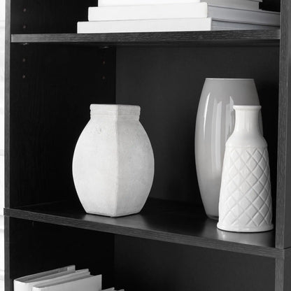 Mainstays 5-Shelf Bookcase with Adjustable Shelves, White