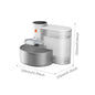 Stainless Steel Bowl, Pet Water Dispenser, Automatically Purifies, Wireless Drinking Bowl For Pets