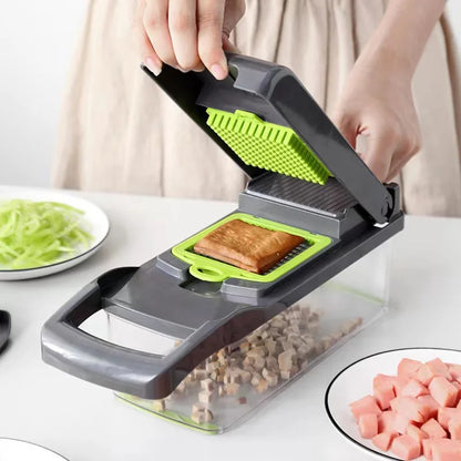 Safe Hand Guard Vegetable Cutter. 33x12cm