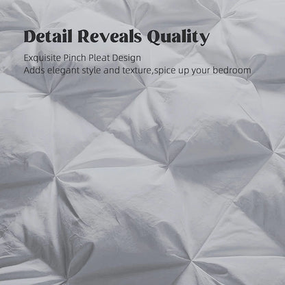 Luxurious All-Season Goose Down Feather Comforter, Duvet Insert