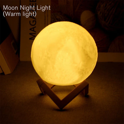 LED Moon Galaxy Light, Moon Night Light