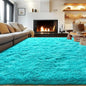 Soft Shag Rugs For Bedroom, Living Room, Luxury Modern Plush Carpet, Non-Slip