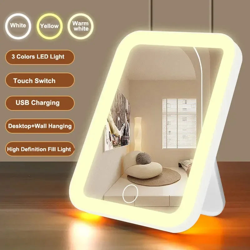 LED Smart Makeup Mirror with Light