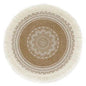Handmade Cotton Woven Placemats with Boho Rustic Theme with Modern Farmhouse Fringe for Kitchen Dining Table