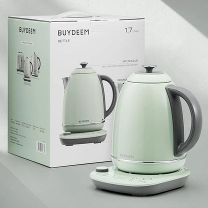 Electric Kettle with Temperature Control, Quick Boil, Stainless Steel
