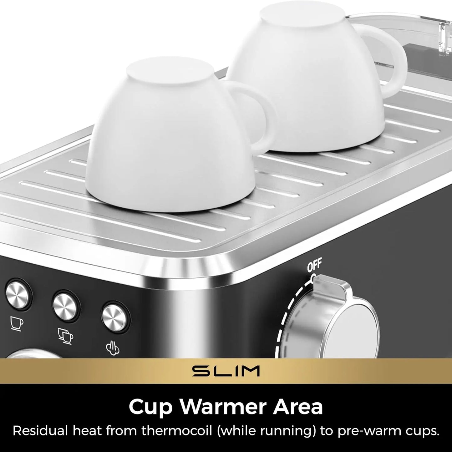 20 Bar Espresso Machine with Milk Frother,Perfect for Home Latte & Cappuccino