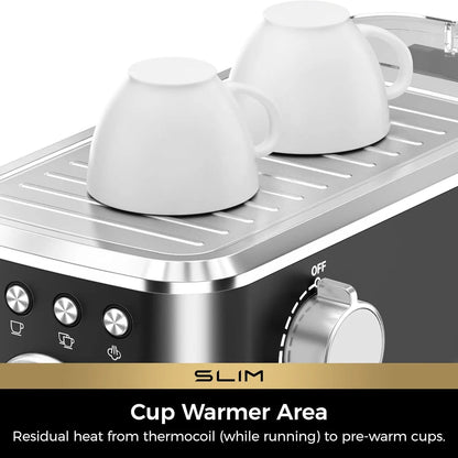 20 Bar Espresso Machine with Milk Frother,Perfect for Home Latte & Cappuccino