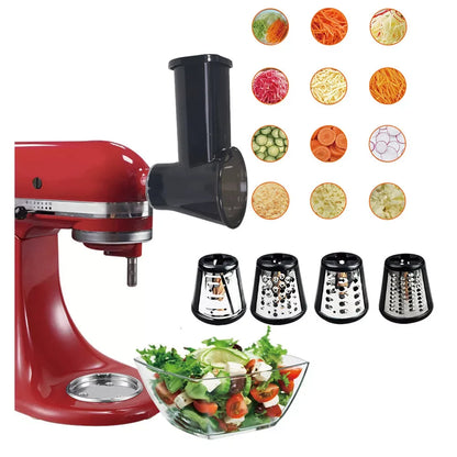 Slicer Shredder Chopper Attachments Cheese Grater Accessories for KitchenAid Stand Mixer