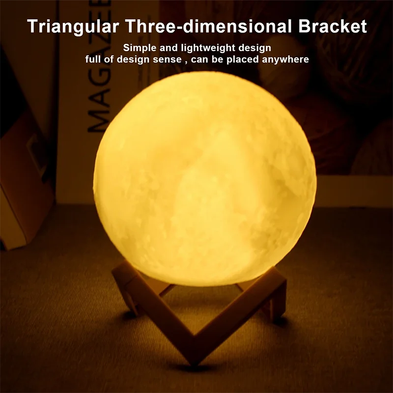 LED Moon Galaxy Light, Moon Night Light