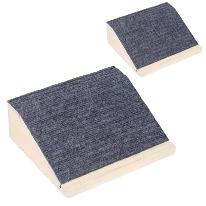 Wooden Pet Ramp, Low Angle for Small Dogs/Cats, Easy Assembly