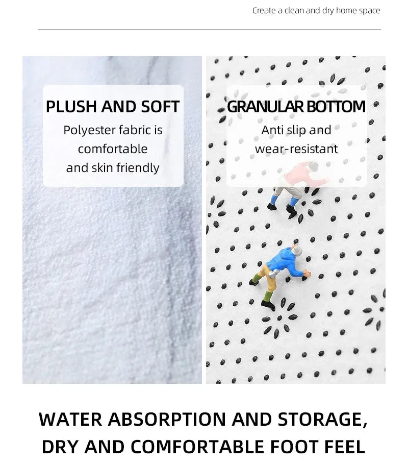 Kitchen Carpet Washable, Non-Slip, Absorbent Kitchen Mat