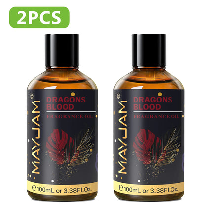 100ml Fragrance Oil, Coconut & Vanilla White Musk Sea Breeze Baby Powder Dragons Blood Sweet Tobacco Freesia for Aromatherapy Diffuser Humidifier Burner, Strawberry Watermelon Cherry Coconut Cranberry