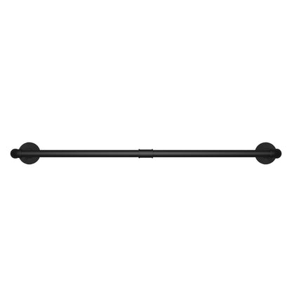 Pack Of 2 Industrial Pipe Clothes Rail Rack, Wall-mounted Garment Pipe Rack, Iron Closet Organizer