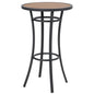 Outdoor Bar Height Bistro Table, 40-Inch Patio Bar Table for Bistro Dining