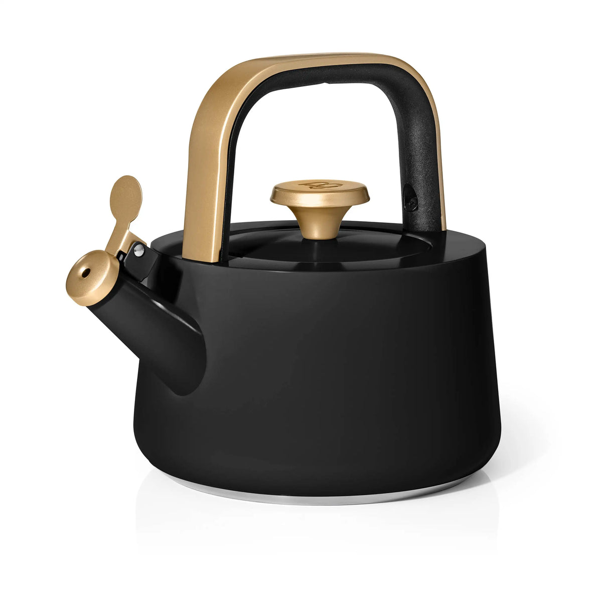 Beautiful 1.8L Ceramic Non-Stick Stovetop Tea Kettle, Sage Green by Drew Barrymore