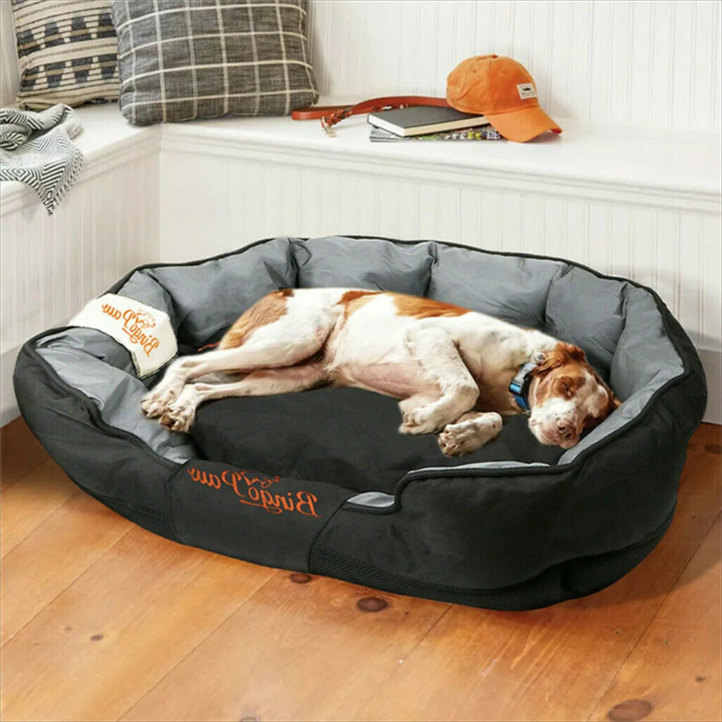XXL XL Large Orthopedic Sofa Dog Bed, Waterproof, Washable Removable Cushion