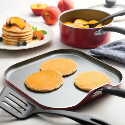 18-Piece Nonstick Cookware Set, Asphalt