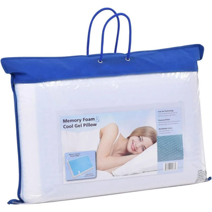 Cooling Pillow for Sleeping, Standard Size, Memory Foam or Hot Sleepers
