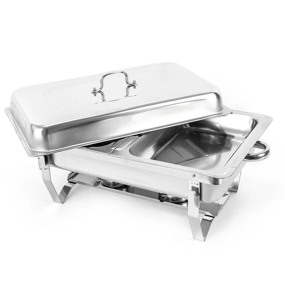 7.5L Stainless Steel Professional Chafing Dish, Food Warming Container Set for Party, Buffet, Catering