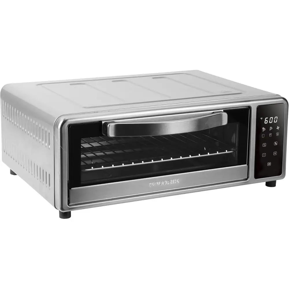 Air Fryer Pizza Oven with Stone Touchscreen Controls with 6 Preset Functions